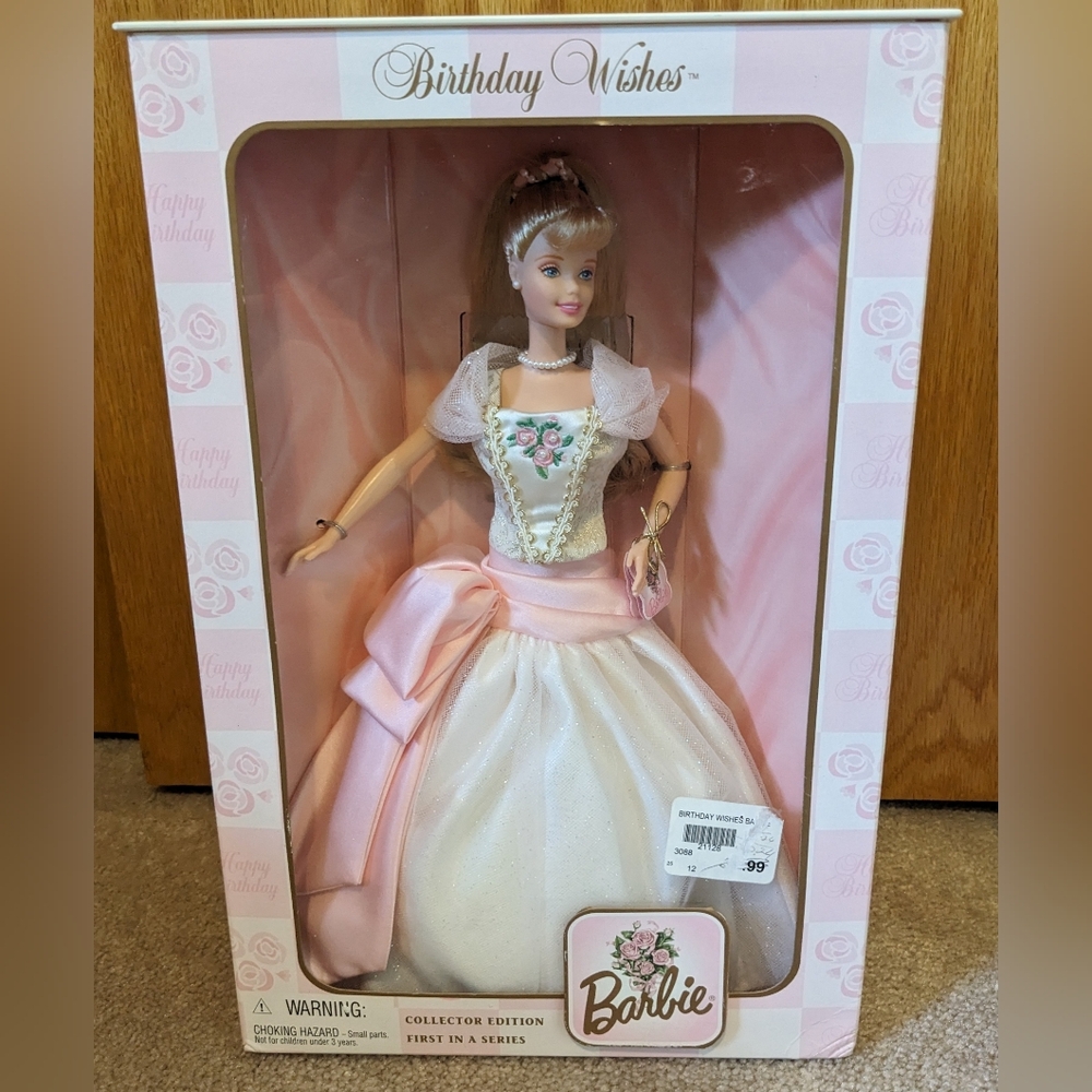 Vintage Collectors Edition Birthday Wishes Barbie - 1999